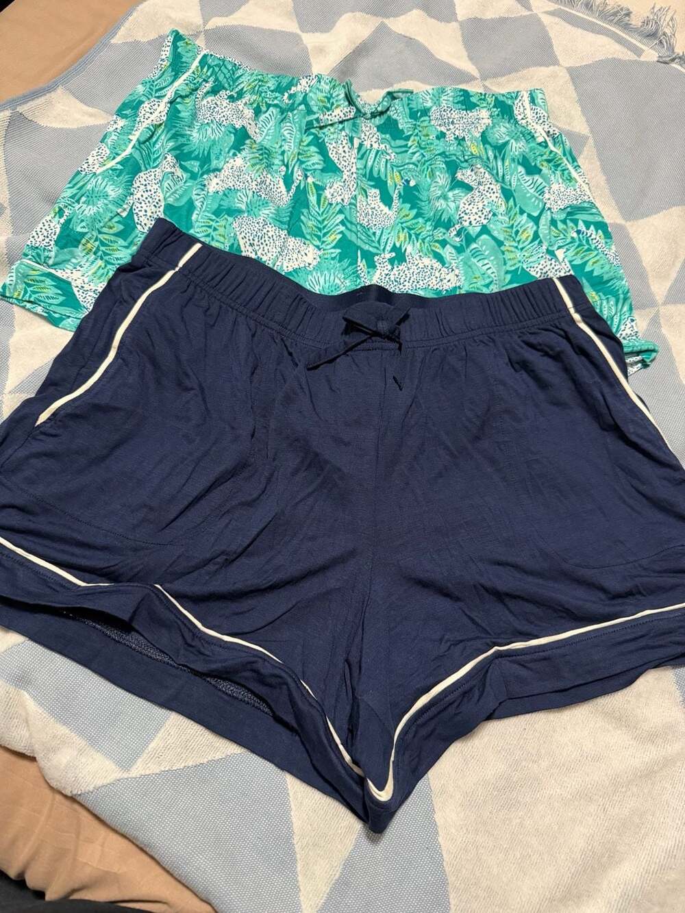 Room Service Women's Modal Pajama Lounge Shorts Set of 2 Size M